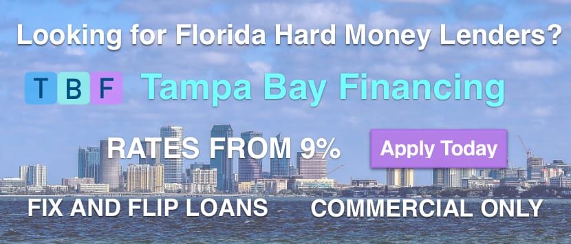 Hard Money Loans from Private Lenders from Tampa Bay Financing Commercial Brokers